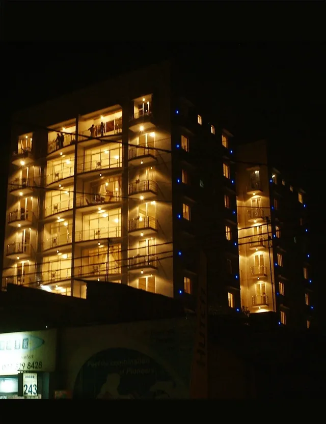 Wimbledon Court, evening elevation, Hill Street, Dehiwala